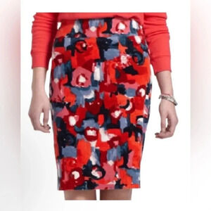 Venessa Virginia Anthropology corduroy pencil skirt sz 0 006